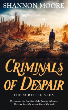 Pre Made Book Cover Cocoa Brown