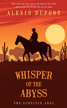 Pre Made Book Cover Tuscany