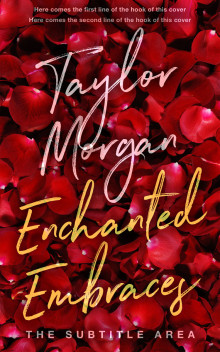 Pre Made Book Cover Dark Burgundy