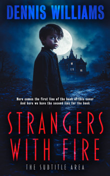 Pre Made Book Cover Firefly