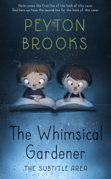 Pre Made Book Cover Cloud Burst