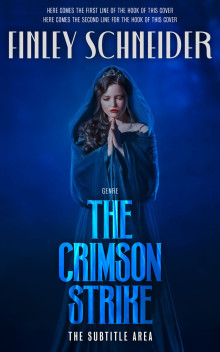 Pre Made Book Cover Gulf Blue