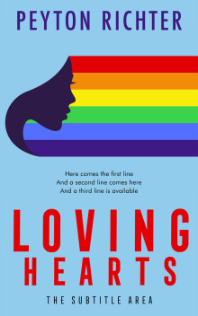 Pre Made Book Cover Cornflower