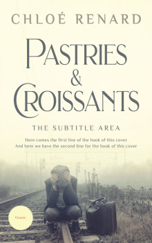 Pre Made Book Cover Mid Gray