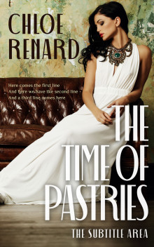 Pre Made Book Cover Soft Amber