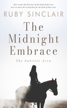 Pre Made Book Cover Black Haze