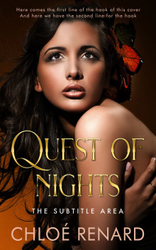 Pre Made Book Cover Antique Brass