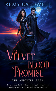 Pre Made Book Cover Ebony