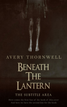 Pre Made Book Cover Eternity