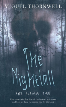 Pre Made Book Cover Pickled Bluewood