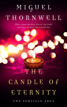 Pre Made Book Cover Deep Blush