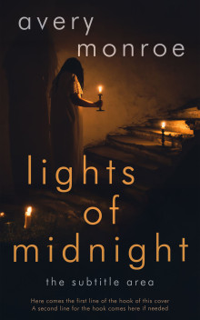 Pre Made Book Cover Thunder