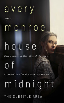 Pre Made Book Cover Cod Gray