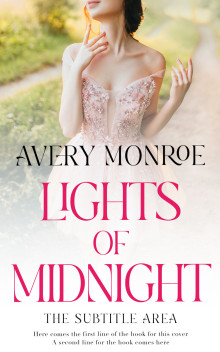 Pre Made Book Cover Pearl Bush