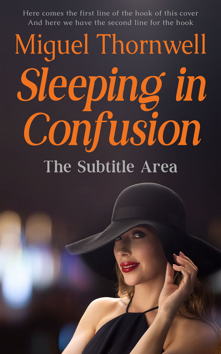 Pre Made Book Cover Thunder