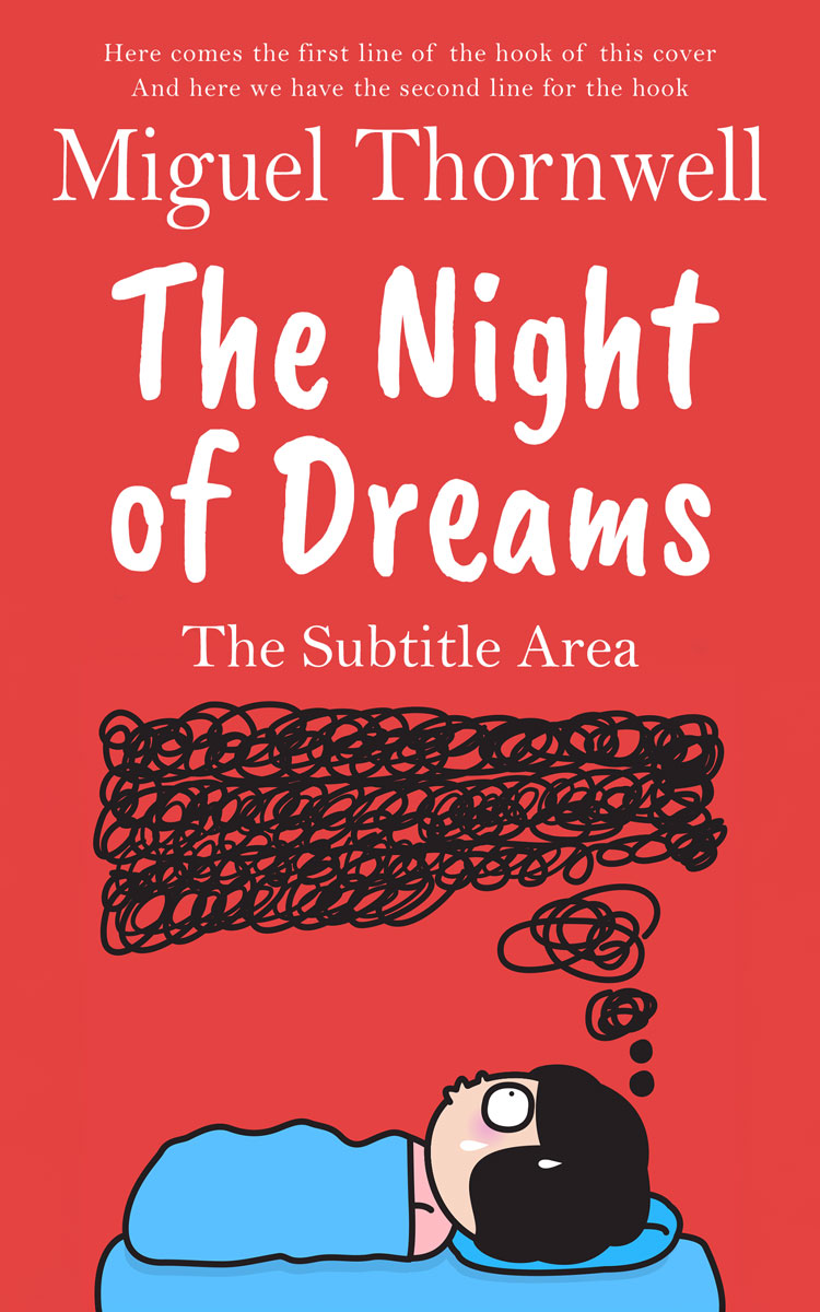 Pre Made Book Cover Cinnabar