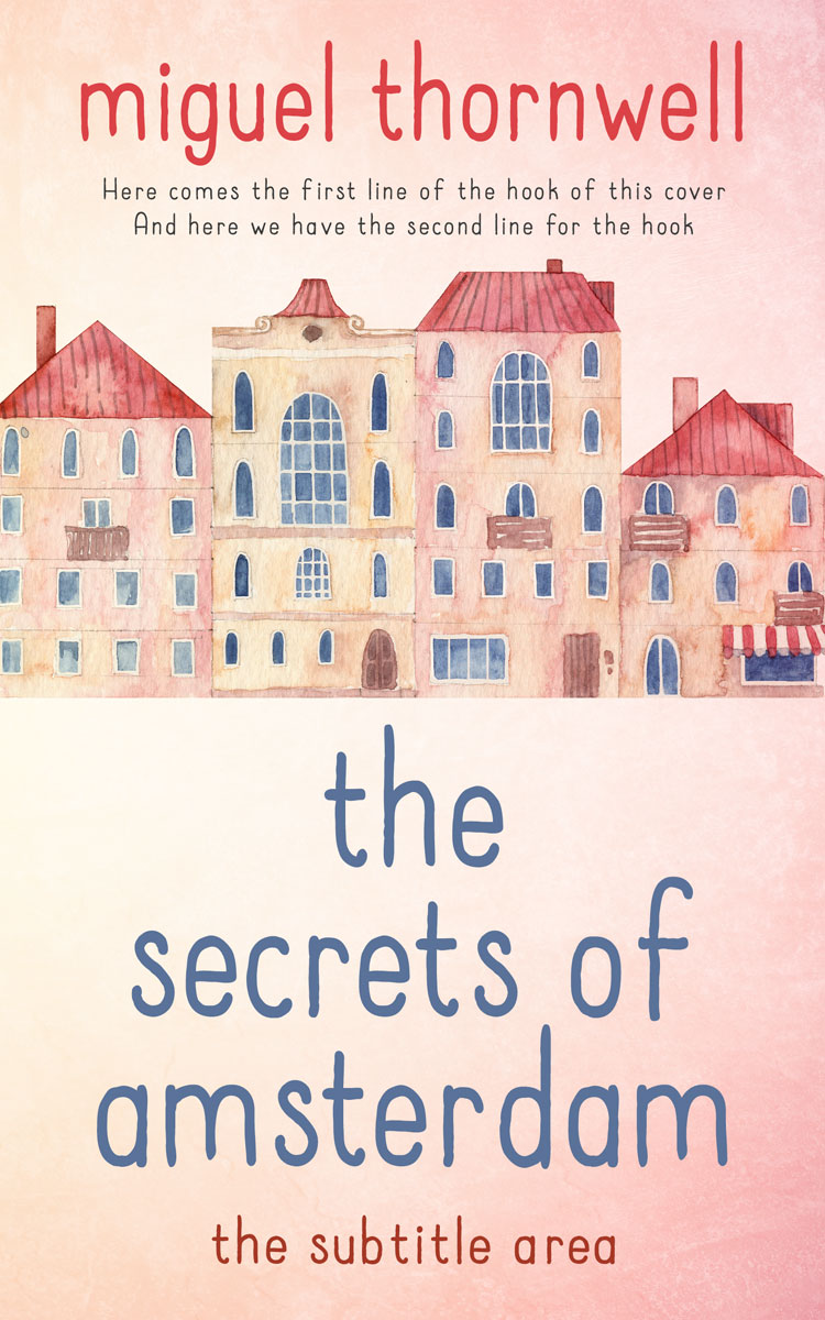 Pre Made Book Cover Albescent White