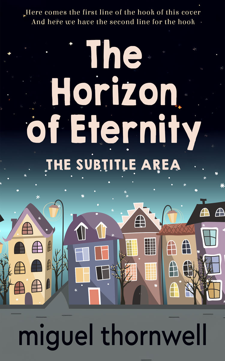 Pre Made Book Cover Mirage