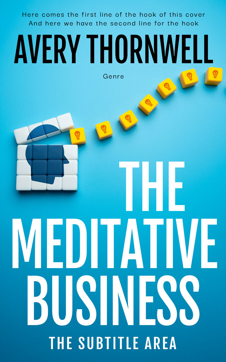 Pre Made Book Cover Picton Blue