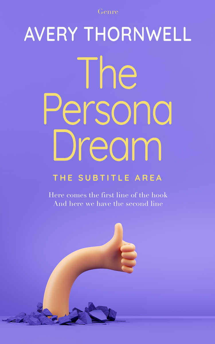 Pre Made Book Cover Medium Purple