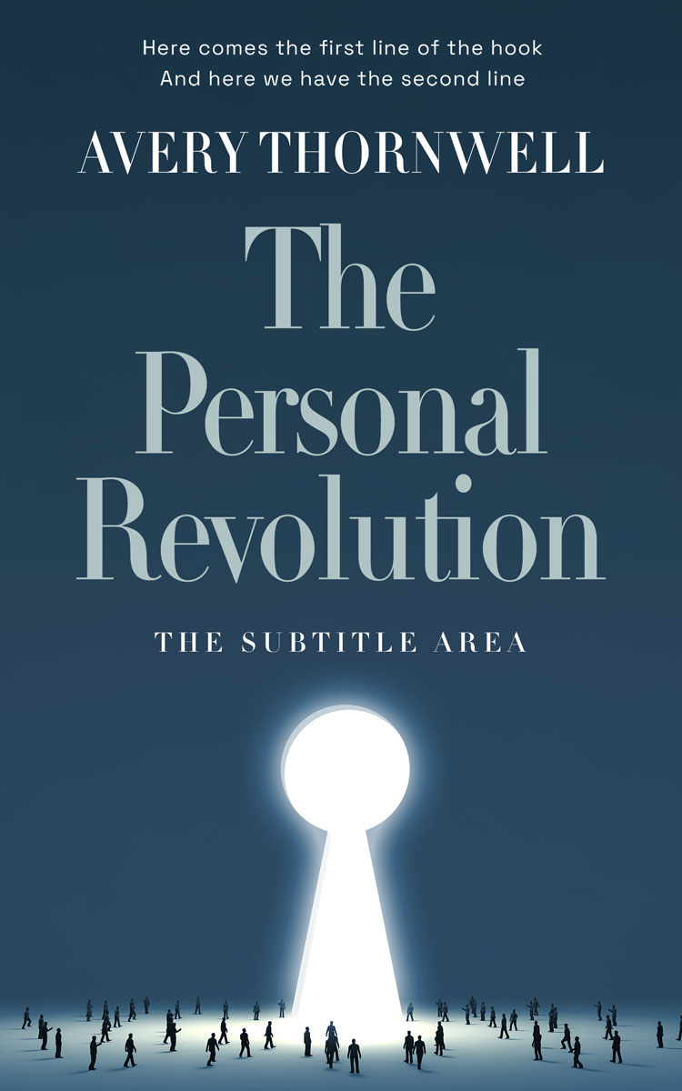 Pre Made Book Cover Blue Dianne