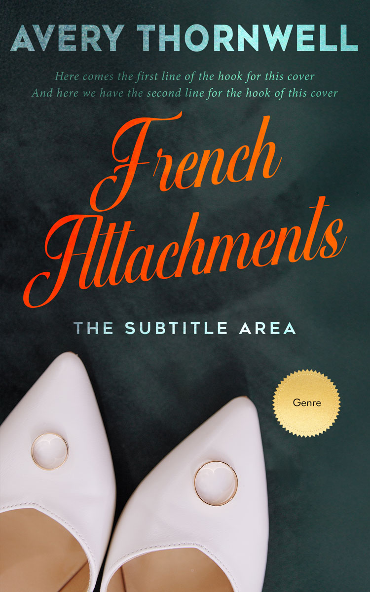 Pre Made Book Cover Cameo