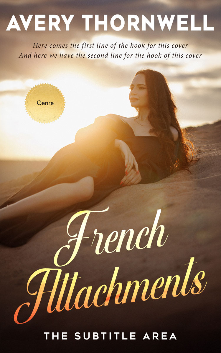 Pre Made Book Cover Spicy Mix