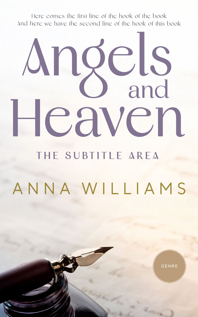 Pre Made Book Cover Spring Wood