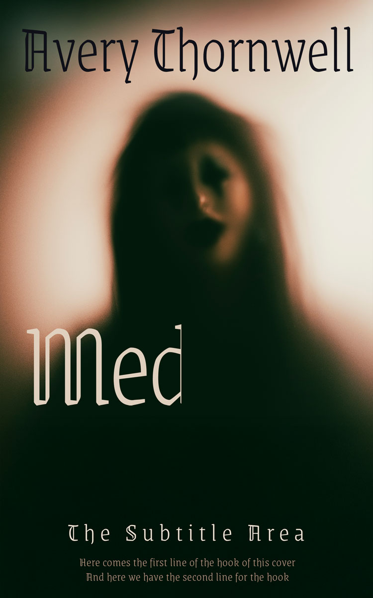 Pre Made Book Cover Vanilla