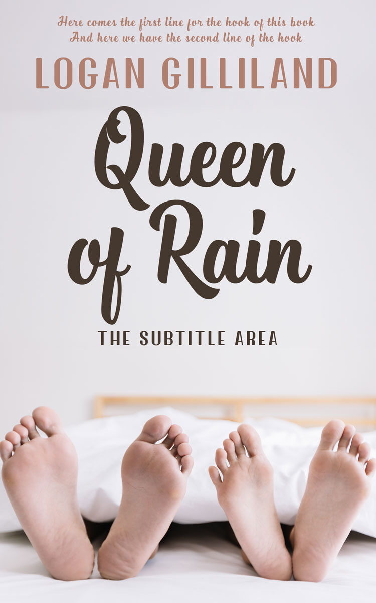 Pre Made Book Cover Bon Jour
