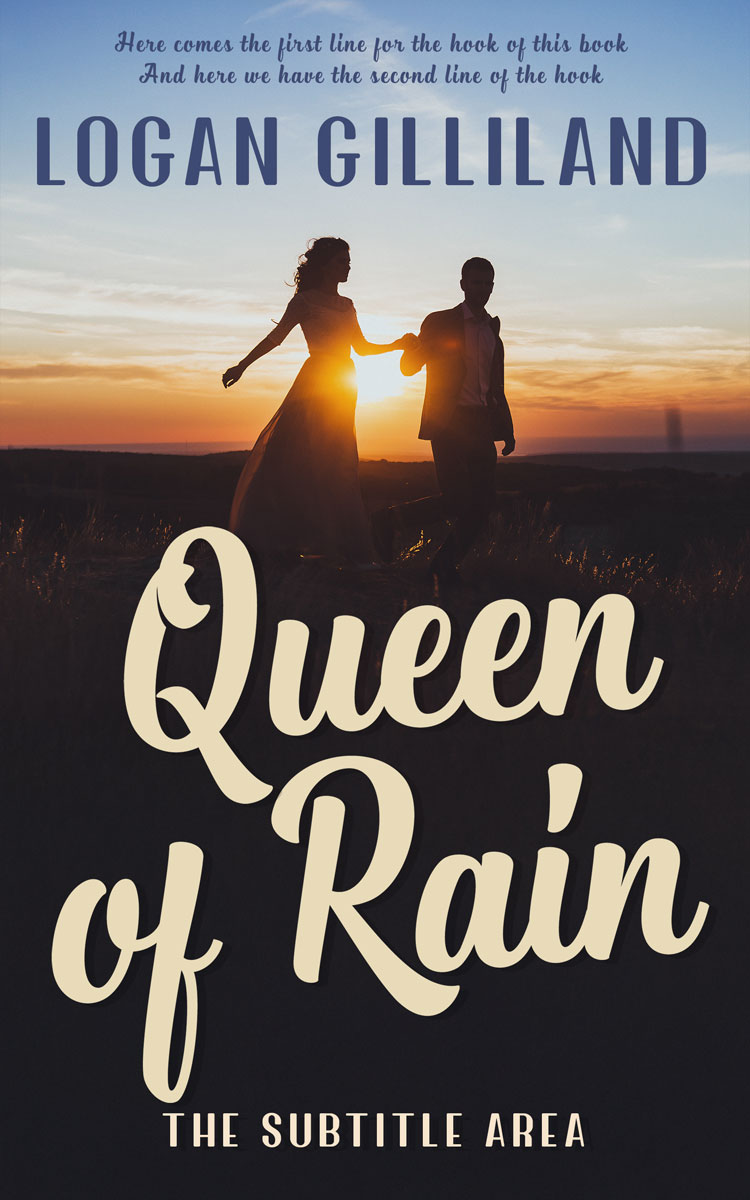 Pre Made Book Cover Thunder