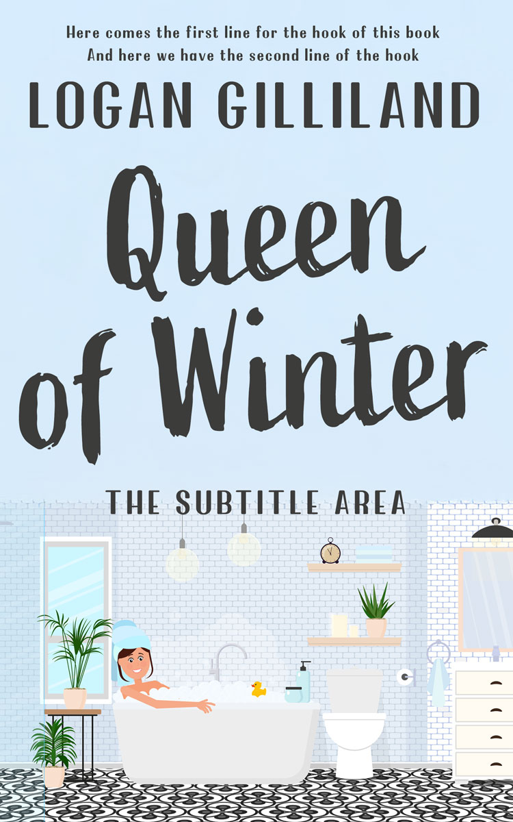 Pre Made Book Cover Link Water