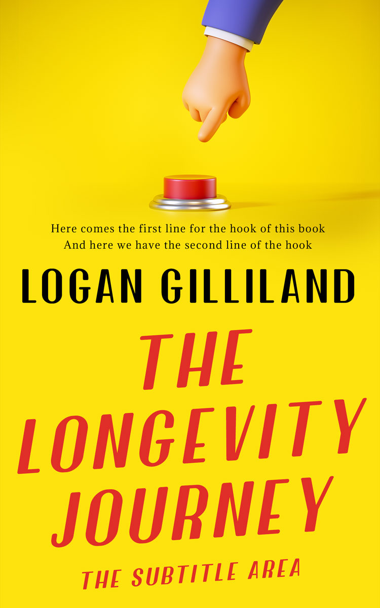 Pre Made Book Cover Lemon