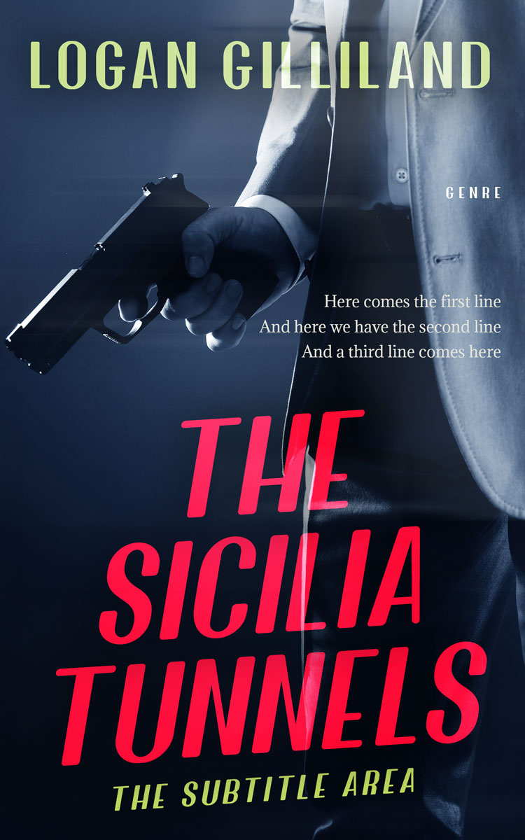 Pre Made Book Cover Mirage