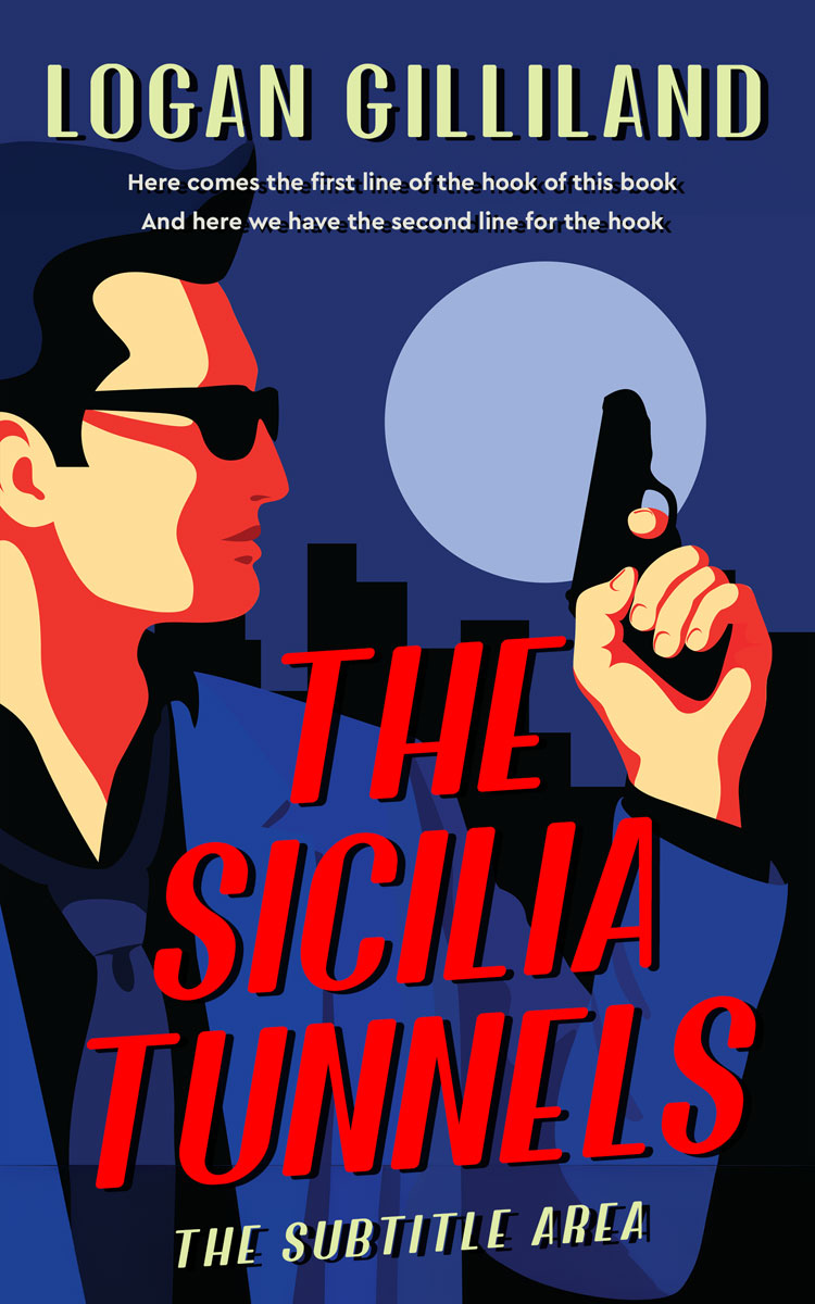 Pre Made Book Cover Sunglo