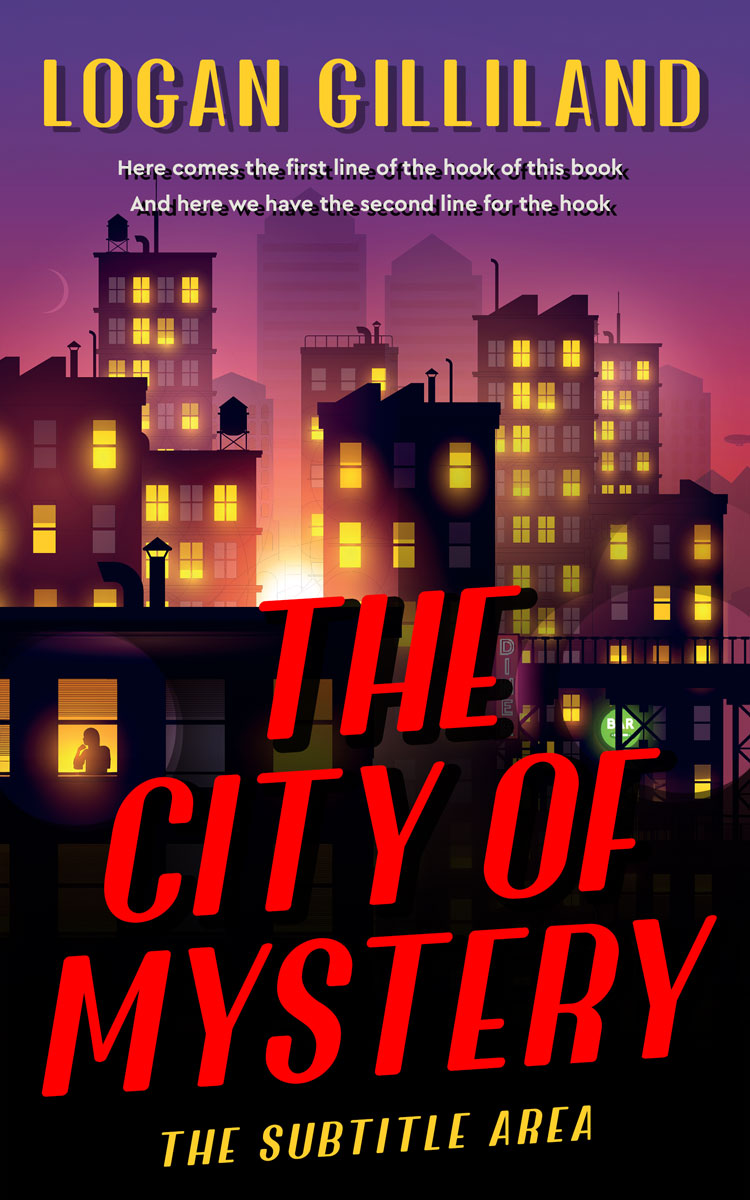 Pre Made Book Cover Cinnabar