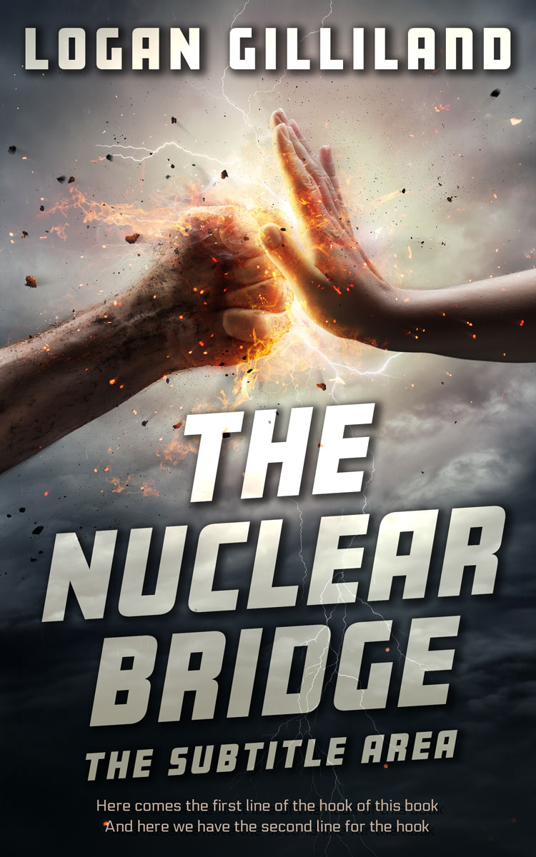 Pre Made Book Cover Shark