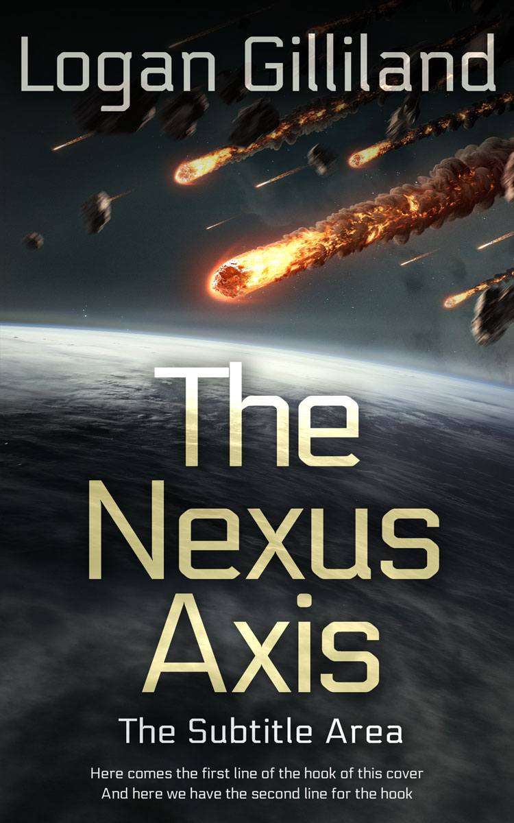 Pre Made Book Cover Shark