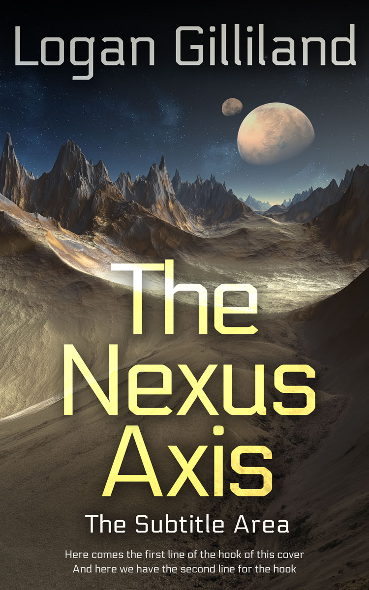 Pre Made Book Cover Dune