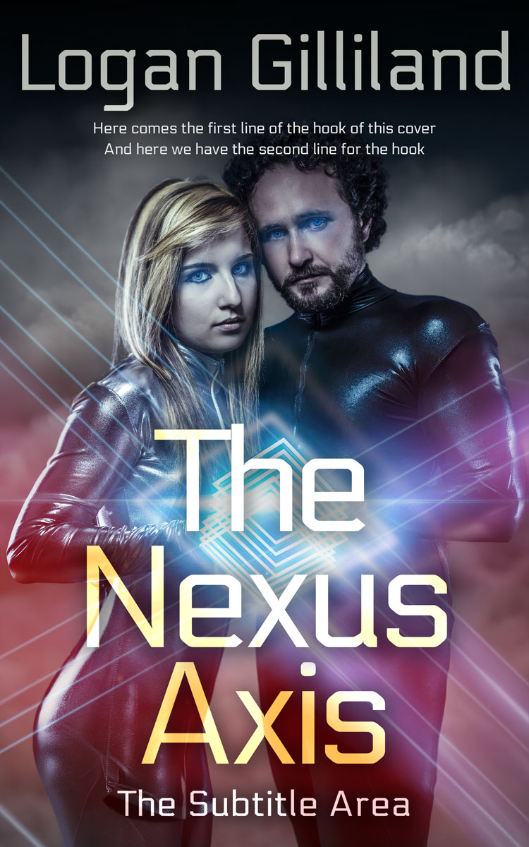 Pre Made Book Cover Ship Gray