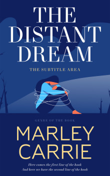 Pre Made Book Cover Biscay