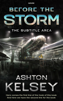 Pre Made Book Cover Mist Gray