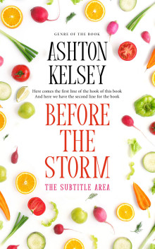 Pre Made Book Cover Dawn Pink