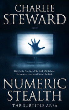 Pre Made Book Cover Black Pearl