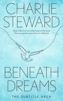 Pre Made Book Cover Blizzard Blue