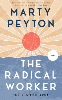 Pre Made Book Cover Silver Rust