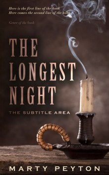 Pre Made Book Cover Cocoa Brown