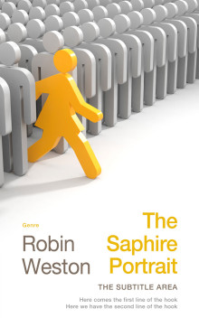 Pre Made Book Cover Gray Nickel