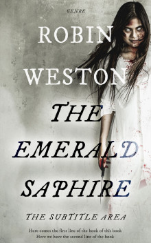 Pre Made Book Cover Mist Gray