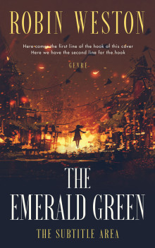 Pre Made Book Cover Thunder